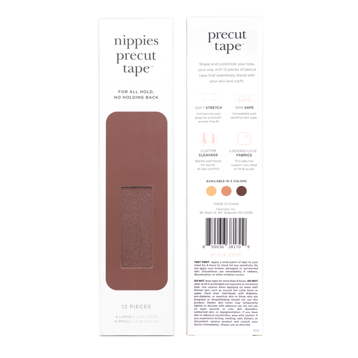 Nippies Precut Breast Tape (12 Pieces)